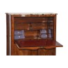 Louis XV secretaire 弧形十字弓，侧面有投影，…… - Moinat - Desks : cylinder, leaf, 写字桌