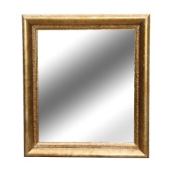 Miroir avec cadre en bois peint doré. 20ème siècle