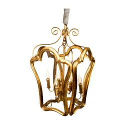small Gioia lantern, gold finish.
