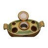 Écritoire en porcelaine de Sèvres, décor Charles X. France, … - Moinat - Accessoires de bureau, Encriers