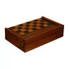 Louis-Philippe 棋盘，折叠胡桃木，带国际象棋…… - Moinat - 装饰配件