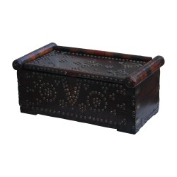 Haute Epoque wooden urn with slots and compartments for …