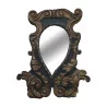 Venetian mirror in carved wood, in polychrome wood with mirror … - Moinat - Mirrors