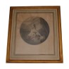 Gravure sous verre, “Sophia” avec cadre en bois doré. 19ème … - Moinat - Gravures