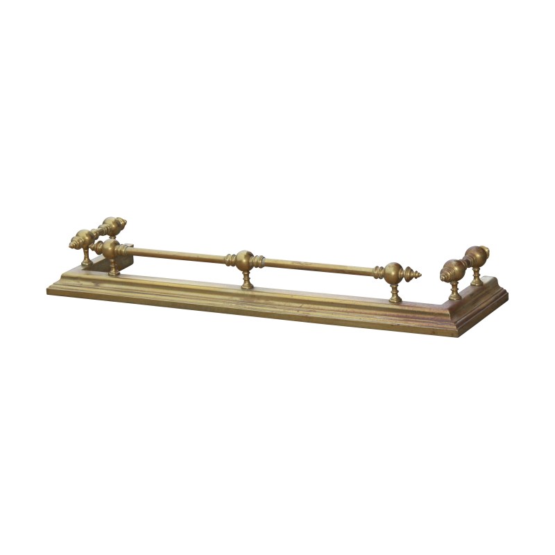 Devant de cheminée e laiton doré. 19ème siècle - Moinat - Accessoires de cheminée Devant de cheminée e laiton doré. 19ème siècle - Moinat - Accessoires de cheminée