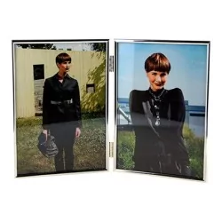 Photo frame (12 x 17 cm) 2 panels, Tamara model.