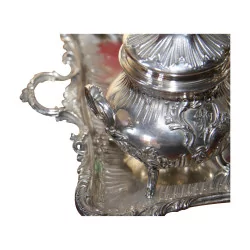 silver quadripod tea service Minerve 1st title, by …