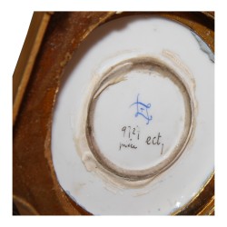 Sèvres vase signed below with double decoration of …