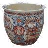 个带有彩色装饰的“Imari Japan”瓷花盆。 - Moinat - 关于花盆, 室内花盆