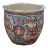 个带有彩色装饰的“Imari Japan”瓷花盆。 - Moinat - EX2023/1