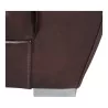 Club armchair Amburgo Baby model covered in brown leather … - Moinat - Armchairs