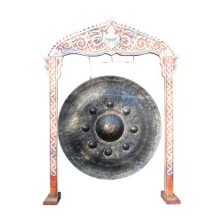 Gong (D160 cm) Thai, rare and remarkable piece of …