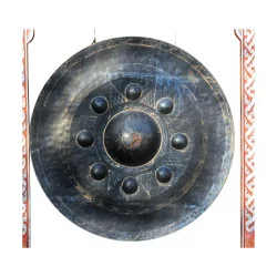 Gong (D160 cm) Thaïlandais, pièce rare et remarquable de …
