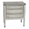 Commode  - chevet Louis XVI en hêtre mouluré peint avec dessus - Moinat - Commodes, Chiffonniers, Semainiers