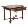 столик в стиле Людовика XIV из орехового дерева с распоркой, 1 … - Moinat - Письменные столы