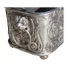 Napoleon III brazier (or planter) in silvered bronze, … - Moinat - Decorating accessories