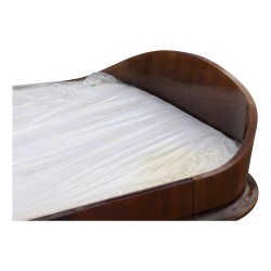 basket bed in Macassar ebony (without bedding) by Jules …