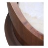 basket bed in Macassar ebony (without bedding) by Jules … - Moinat - Bed frames