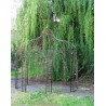 Hexagonal raw wrought iron gazebo. - Moinat - VE2022/2