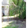 Hexagonal raw wrought iron gazebo. - Moinat - VE2022/2