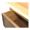 Buffet enfilade 3 portes en bois de chêne avec 3 tiroirs et 3 … - Moinat - Bahuts, Bars, Buffets, Coffres, Enfilades