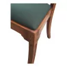 Directoire chair in cherry wood with fabric insert … - Moinat - Chairs