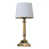 Lampe en bronze doré style Second Empire finition pieds de - Moinat - Lampes de table