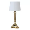 Lampe aus vergoldeter Bronze im Second Empire-Stil aus … - Moinat - Tischlampen