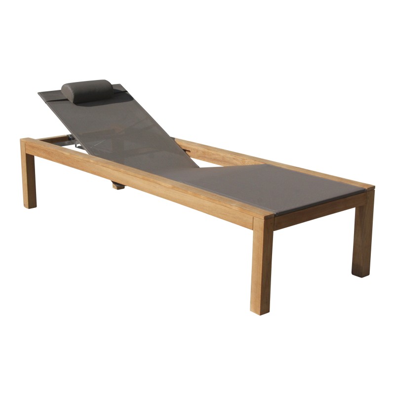 XQI-Loungesessel aus der Royal Botania-Kollektion in Teakholz und - Moinat - Sièges, Bancs, Tabourets XQI-Loungesessel aus der Royal Botania-Kollektion in Teakholz und - Moinat - Sièges, Bancs, Tabourets