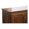 Buffet, enfilade 2 portes 1 clé Louis XV en bois de noyer, … - Moinat - Bahuts, Bars, Buffets, Coffres, Enfilades