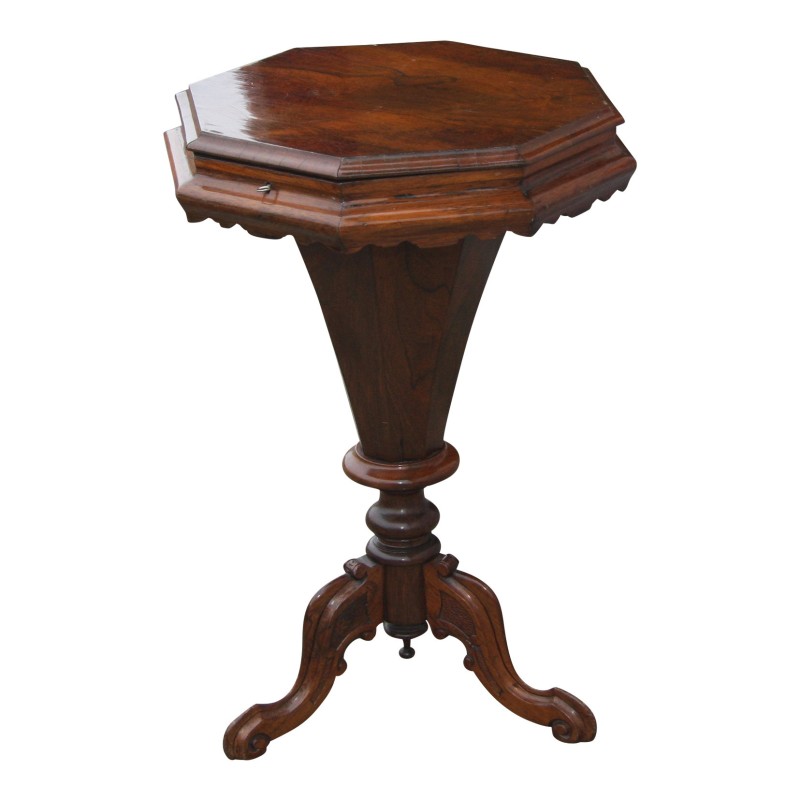 八角红木工人，时期 - Moinat - End tables, Bouillotte tables, 床头桌, Pedestal tables