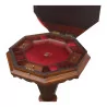 Octagonal rosewood worker, period - Moinat - End tables, Bouillotte tables, Bedside tables, Pedestal tables