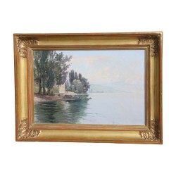 Ölgemälde auf Leinwand signiert unten links Charles PARISOD...