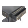 Louis XV style bedside table with 1 drawer, 1 black leather pull and - Moinat - End tables, Bouillotte tables, Bedside tables, Pedestal tables