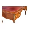 Louis XV style flat desk with 5 drawers and 1 key, writing desk … - Moinat - VE2022/1