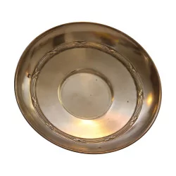 Маленькая тарелка (блюдце) из серебра 925 пробы (Наконечник шеи …