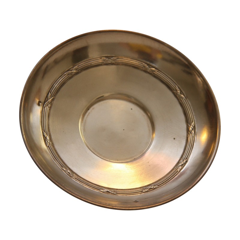 Petite assiette (sous - tasse) en argent 925 (Tête de minerve … - Moinat - Argenterie Petite assiette (sous - tasse) en argent 925 (Tête de minerve … - Moinat - Argenterie