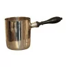 925 silver milk jug with lid and wooden handle … - Moinat - Silverware