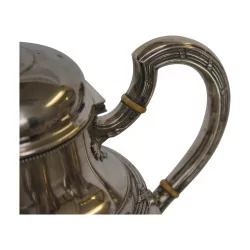 950 银茶具（2356 克），包括：1 个茶壶、1 个……