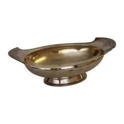 Basket in 925 (717g) sterling silver. England, around 1910