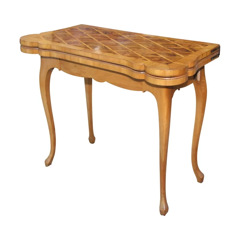 Bernoise Louis XV Spieltisch, genannt geflügelt, und Interieur … - Moinat - Spieltische, Wechslertische