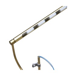 Bilderlampe aus vergoldetem Messing. 21. Jahrhundert