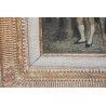Oil painting on wood with gilded wooden frame, signed lower … - Moinat - Painting - Portrait