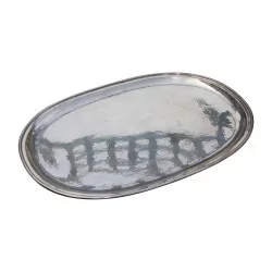 serving dish in 925 silver, numbered 4360 20th century