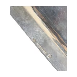 Plat à poisson en argent 925. 20ème siècle