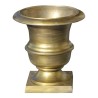 Vase en laiton foncé patiné antiquaire. - Moinat - Boites, Urnes, Vases