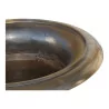 antique patinated gilt metal vase. - Moinat - Boxes, Urns, Vases