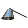 Gelenk-Stehlampe oder Leselampe aus glänzendem Nickel, „En … - Moinat - Stehlampen