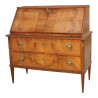 Bureau commode modèle Bidermeier à abattant en bois de … - Moinat - Bureaux cylindre, à abattant, Secrétaires