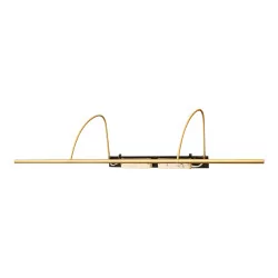 Picture lamp RUBIS model in brushed brass with Led (4x5W), 2 …